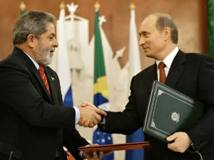 Lula e Putin (Ricardo Stuckert/Divulgação) 